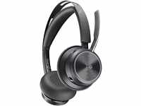 Poly - Voyager Focus 2 UC USB-A Headset (Plantronics) - Bluetooth Dual-Ear (Stereo)