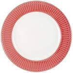 GreenGate Teller Alice Coral 26,5 cm Essteller Everyday Geschirr Koralle