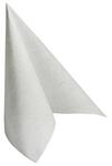 50 Servietten "ROYAL Collection" 1/4-Falz 40 cm x 40 cm wei&szlig; "Casali" Hochzeit
