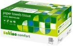 Satino by WEPA Comfort Papierhandt&uuml;cher 2-lagig I hochwei&szlig; I V-Falz I 25x23cm...
