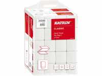 KATRIN® Papierhandtuch, CLASSIC Zig Zag 2, Tissue, 2lagig, V-Falzung, 20 x 200