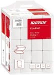 KATRIN&reg; Papierhandtuch, CLASSIC Zig Zag 2, Tissue, 2lagig, V-Falzung, 20 x 200