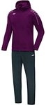 JAKO Herren Pr&auml;sentationsanzug Classico mit Kapuze, Maroon, L