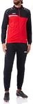 JAKO Herren Trainingsanzug Polyester Competition 2.0, rot/schwarz, L, M9118