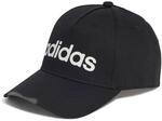 adidas Unisex DAILY CAP, Black / White / White, XXS