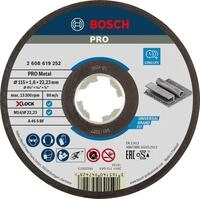 Bosch Professional 1x Gerade Trennscheibe Expert (f&uuml;r Metall, X-LOCK, &Oslash;115 mm,