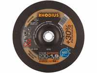 RHODIUS XTK38 | 1 Stück Ø 230 mm x 1,9 mm | Gekröpft | Trennscheibe Metall |...
