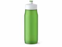 Emsa 518088 Squeeze Sport-Trinkflasche | 0,6 Liter Fassungsvermögen | Ohne BPA 