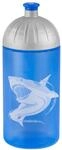 Step by Step Trinkflasche &bdquo;Angry Shark, blau, auslaufsicher, sp&uuml;lmaschinenfest,