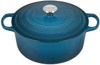 Le Creuset Signature Gusseisen-Br&auml;ter mit Deckel, &Oslash; 28 cm, Rund, F&uuml;r alle