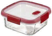 Keter Cook Glasbeh&auml;lter, Transparent/Rot, 33 x 18 x 10.7 cm, 1 St&uuml;ck