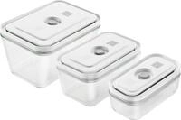 ZWILLING ZWILLING Vakuum Boxset, S/M/L / 3-TLG, Glas, Weiss Fresh & Save