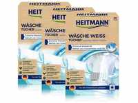 Heitmann Wäsche Weiss Tücher (20 Tücher, Weiss): Für ein extrem kraftvolles