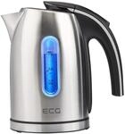 ECG RK 1240 Wasserkocher, 1,2 L, Rostfreier Stahl