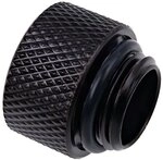 Alphacool Eiszapfen Verl&auml;ngerung G1/4 AG auf G1/4 IG - Schwarz (Deep Black)