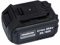 Primaster Pro 20/40 V Li-Ion Akku Ersatzakku für Primaster Pro 5,0 Ah/ 2,5 Ah