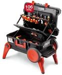 Wiha Werkzeugkoffer Set XXL III electric I 104-tlg. I Elektriker Werkzeugkoffer...