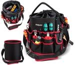 PARAT BASIC Tool Bucket | Werkzeugeimer mit Schultergurt | 62 F&auml;cher &