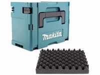 Makita MAKPAC 3 Systemkoffer - mit Universaleinlage für Makita 18 V Akku...