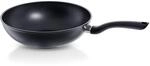 Fissler Cenit/Aluminium-Wok, Asia-Pfanne (&Oslash; 28 cm) beschichtet, antihaftend, hoher