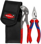 KNIPEX Mini-Zangenset in Werkzeugg&uuml;rteltasche 1 x 08 22 145, 1 x 87 01 150 160...