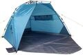Uquip Strandmuschel Speedy Petrol I 150 x 115 x 200 cm I UPF 50+ Strandzelt zum