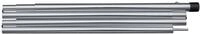 BasicNature Aufstellstange 'verstellbar' Zeltstangen Grau 180-210 cm