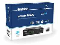 EDISION Picco T265 Full HD H.265 HEVC terrestrischer FTA Receiver T2, (1x DVB-T2,
