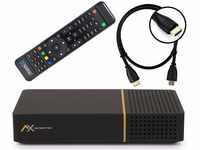 AX Multibox Twin 4K UHD E2 Linux Twin Sat-Receiver mit PVR Aufnahmefunktion, DVB-S2