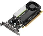 PNY NVIDIA T1000 Professionelle Grafikkarte 4GB GDDR6 PCI Express 3.0 x16,...