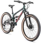 BIKESTAR Kinder Fahrrad Aluminium Fully Mountainbike 21 Gang Shimano, Scheibenbremse