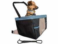 Kurgo Rover Hunde-Autositz, Inklusive Autogurt, Einfache Montage, Für Hunde bis zu 9