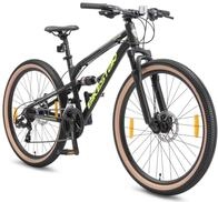 BIKESTAR Fully Aluminium Mountainbike Shimano 21 Gang Schaltung, Scheibenbremse...