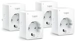 Tapo P100 WLAN Smart Steckdose 4er Pack, Smart Home WiFi Steckdose, Alexa Zubeh&ouml;r,