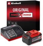 Original Einhell Starter Kit 5,2 Ah Akku und Fastcharger Power X-Change (Li-Ion, 18