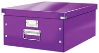 Leitz Click & Store Aufbewahrungsbox mit Deckel Gro&szlig;, Box f&uuml;r Unterlagen bis...