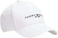 Tommy Hilfiger Herren Cap Established Basecap, Wei&szlig; (White), Einheitsgr&ouml;&szlig;e