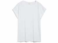 ARMEDANGELS IDAARA - Damen M White Shirts T-Shirt Rundhalsausschnitt Loose Fit