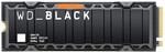 WD_BLACK SN850 mit Heatsink 500GB NVMe interne Gaming SSD; PCIe Gen4 Technologie, bis