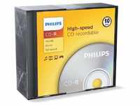 Philips CD-R Rohlinge (700 MB Data/ 80 Minuten, 52x High Speed Aufnahme, 10er Slim
