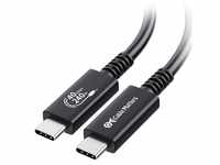 Cable Matters USB4 Kabel mit 40Gbps Daten, 8K Video und 240W Ladeleistung in 0,8
