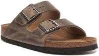 BIRKENSTOCK Arizona SFB Nu Schmal Gr&uuml;n - Komfortable Zeitlose Zweiriemen...