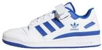 adidas Herren Forum Low Sneaker, FTWR White/FTWR White/Team royal Blue, 46 EU