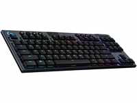 Logitech G915 LIGHTSPEED TKL kabellose mechanische Gaming-Tastatur ohne Ziffernblock,