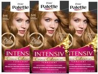 SCHWARZKOPF POLY PALETTE Intensiv Creme Coloration, Haarfarbe 546/7-5 Karamell