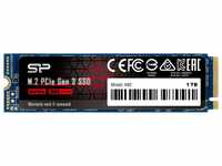 Silicon Power PCIe M.2 NVMe SSD M.2 1TB Gen3x4 R/W up to 3.400/3.000MB/s...