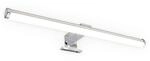 Briloner Leuchten - LED Spiegelleuchte, Spiegellampe Chrom, 6 Watt, 600 Lumen, 4.000