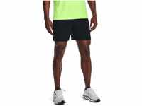 Under Armour Mens Shorts Men's Ua Speedpocket 7' Shorts, Black, 1361487-001, XXL