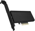ICY Box NVMe M.2 SSD zu PCIe 4.0 X4 mit Aluminiumk&uuml;hlk&ouml;rper Adapterkarte f&uuml;r Key-M