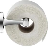 Duravit Papierrollenhalter Starck T, Toilettenpapierhalter ohne Deckel f&uuml;r 1 Rolle,